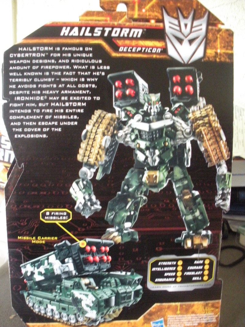 Transformers Hailstorm Transformers Movie Universe