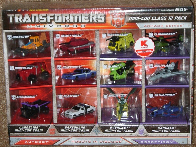Transformers Minicon Box Set of 12 - KMART Exclusive Universe
