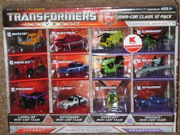 Transformers Minicon Box Set of 12 - KMART Exclusive Universe