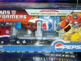 Transformers Pepsi Optimus Prime Classics Series