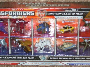 Transformers Minicon Box Set of 10 Universe
