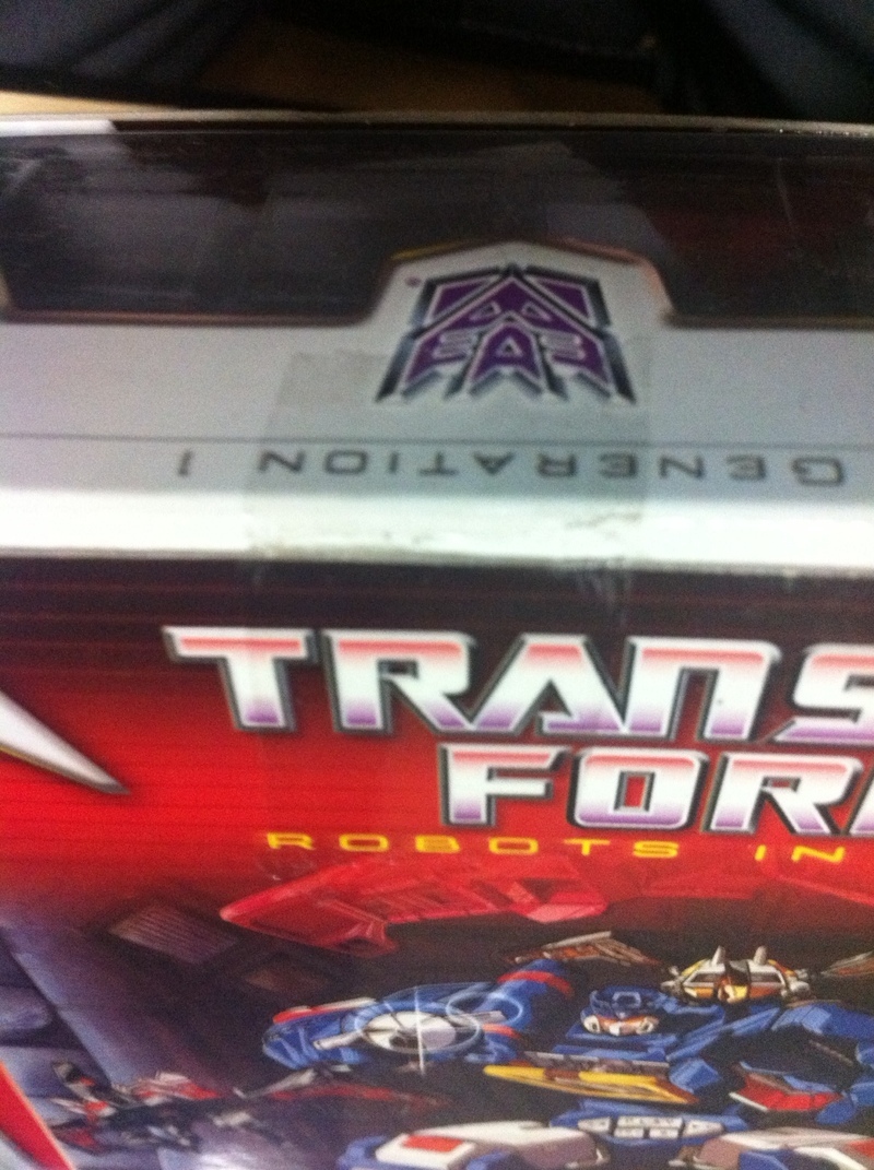 Transformers Soundwave Generation 1