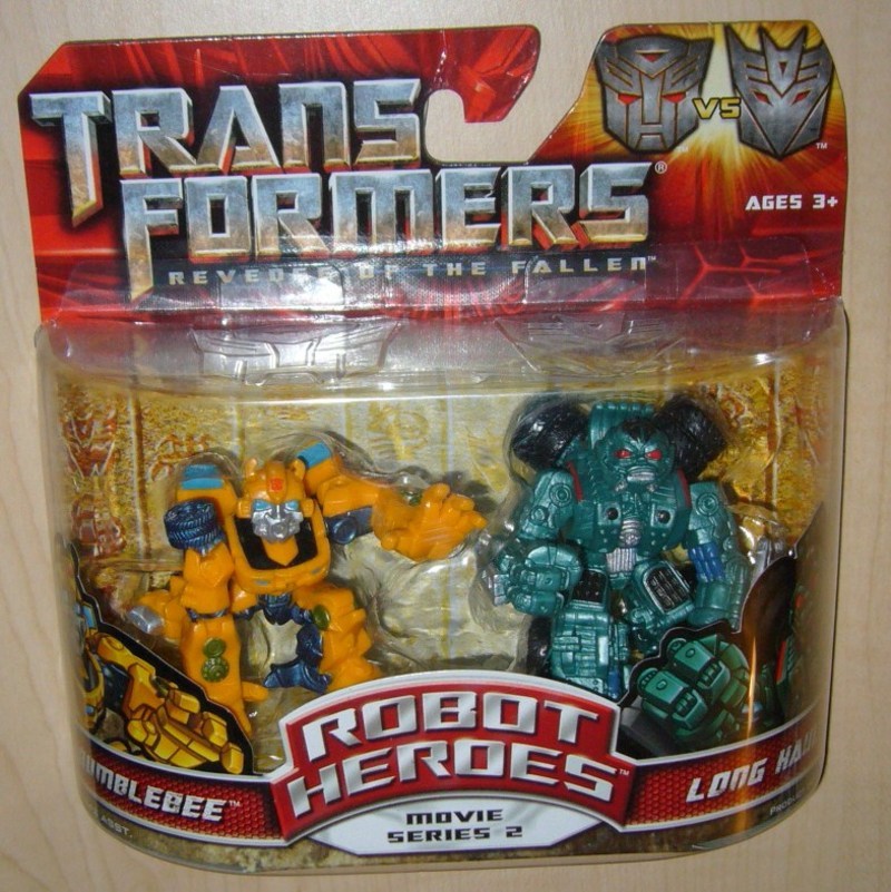 Transformers Bumblebee vs. Long Haul Transformers Movie Universe