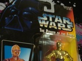 Star Wars C-3PO with Realistic Metalized Body Power of the Force (POTF2) (1995)