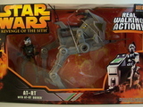 Star Wars AT-RT with AT-RT Driver - Real Walking Action Episode III - Revenge of the Sith