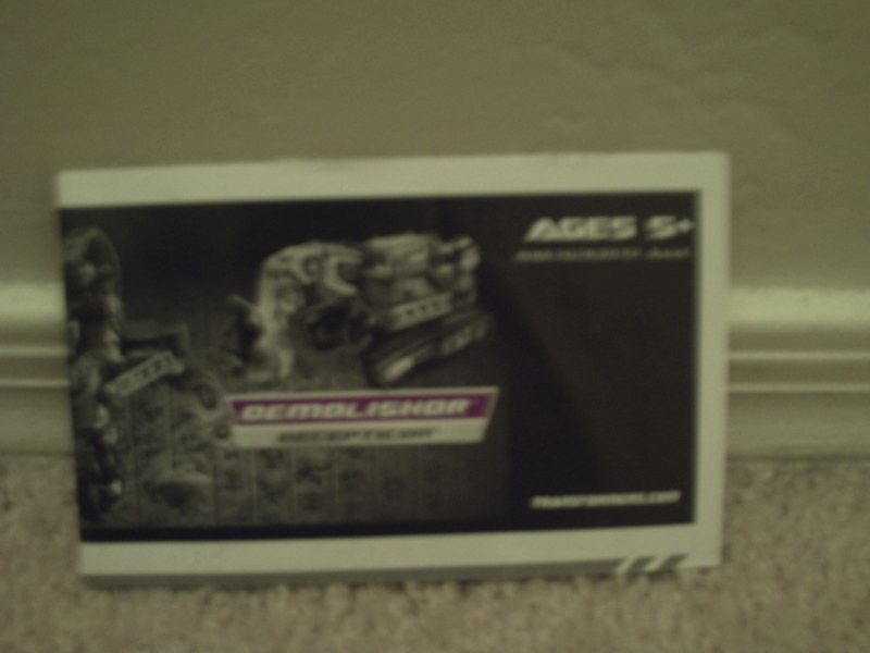 Transformers RD-03: Demolishor Transformers Movie Universe (Takara)