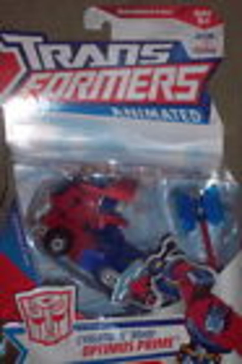 Transformers Cybertron Mode Optimus Prime Animated