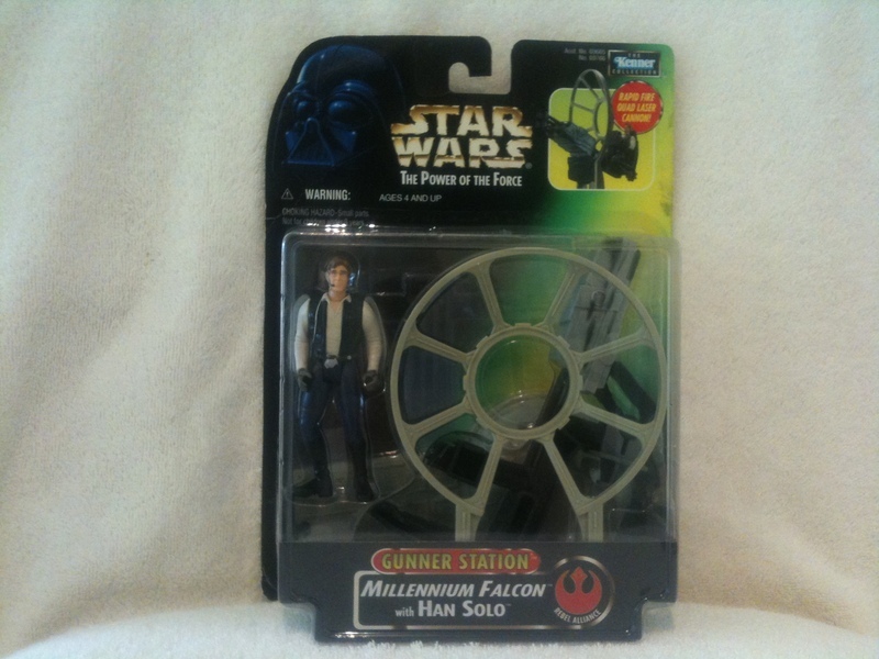 Star Wars Millennium Falcon with Han Solo Power of the Force (POTF2) (1995)