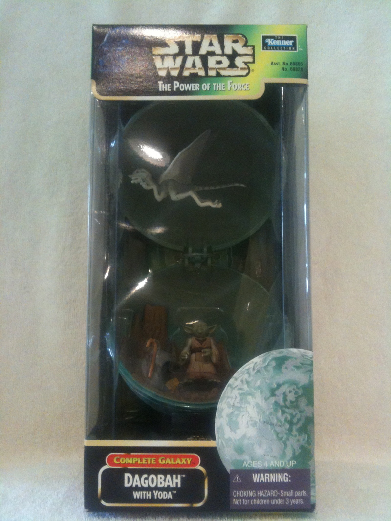 Star Wars Dagobah with Yoda Power of the Force (POTF2) (1995)