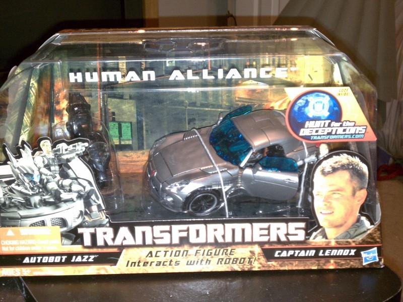 Transformers Jazz & Captain Lennox Transformers Movie Universe