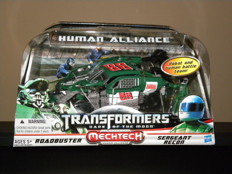 Transformers Roadbuster w/ Sgt Recon Transformers Movie Universe