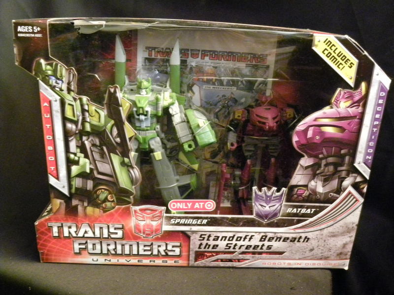 Transformers Springer vs. Ratbat Universe