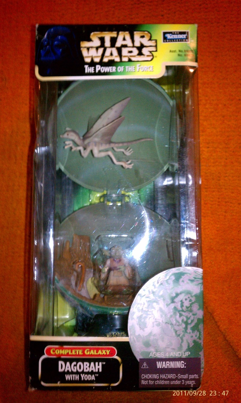 Star Wars Dagobah with Yoda Power of the Force (POTF2) (1995)