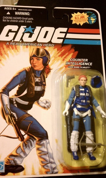 G.I. Joe Scarlett 25th Anniversary
