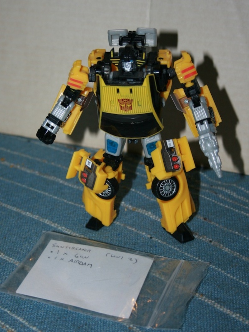 Transformers Sunstreaker Classics Series