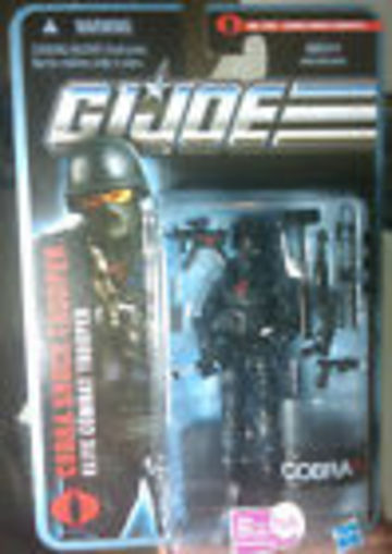 G.I. Joe Cobra Shock Trooper - Elite Combat Trooper Pursuit of Cobra
