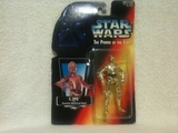 Star Wars C-3PO with Realistic Metalized Body Power of the Force (POTF2) (1995)