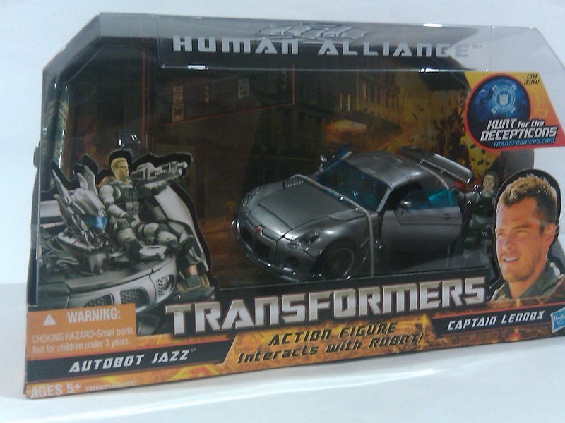 Transformers Jazz & Captain Lennox Transformers Movie Universe
