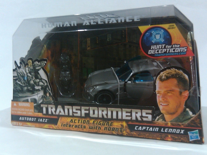 Transformers Jazz & Captain Lennox Transformers Movie Universe