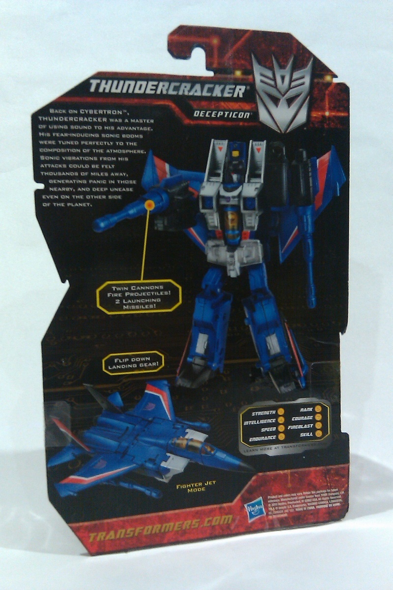 Transformers Thundercracker Classics Series