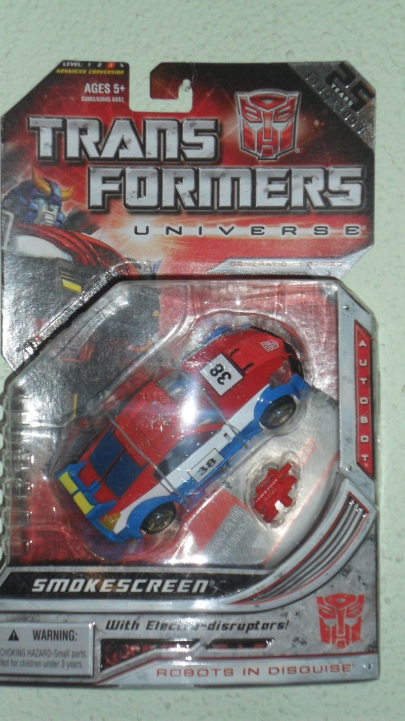 Transformers Smokescreen Classics Series