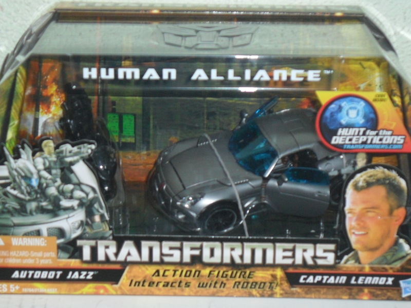 Transformers Jazz & Captain Lennox Transformers Movie Universe