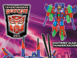 transformers Shattered Glass Galvatron and Thundercracker Two Pack BotCon Exclusive