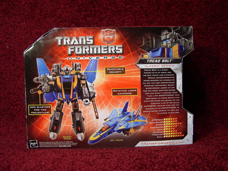 Transformers Treadbolt Classics Series
