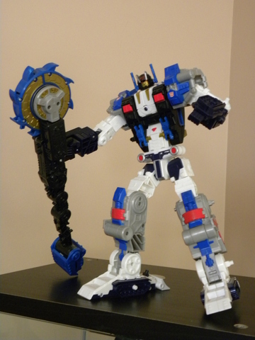 Transformers Metroplex w/ Drillbit Unicron Trilogy