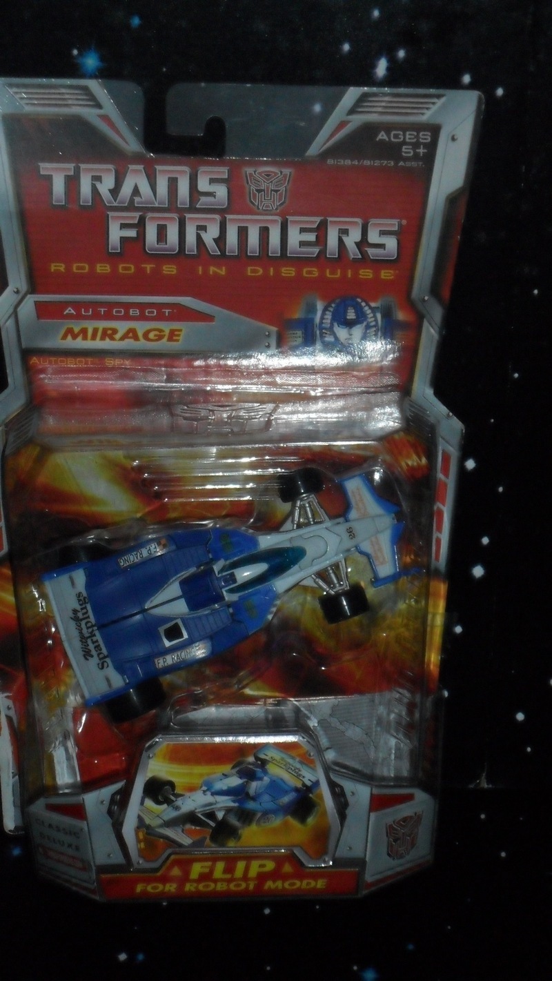 Transformers Mirage Classics Series