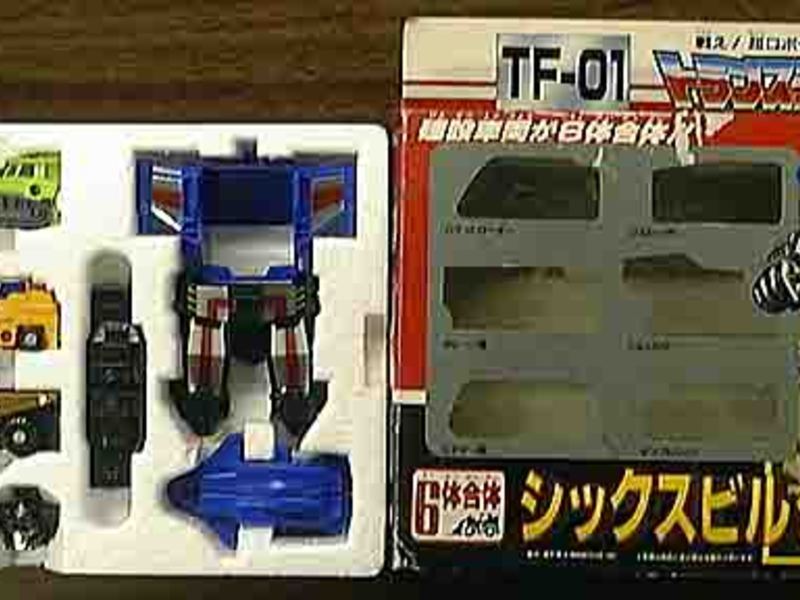 Transformers TF-01: Sixbuilder Generation 1 (Takara)