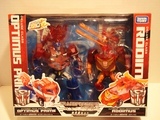 Transformers Crystal Optimus Prime & Rodimus Animated