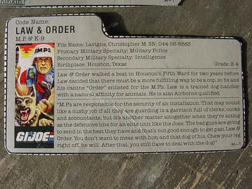G.I. Joe Law & Order Classic Collection