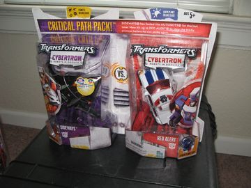 Transformers Red Alert vs. Crosswise Unicron Trilogy
