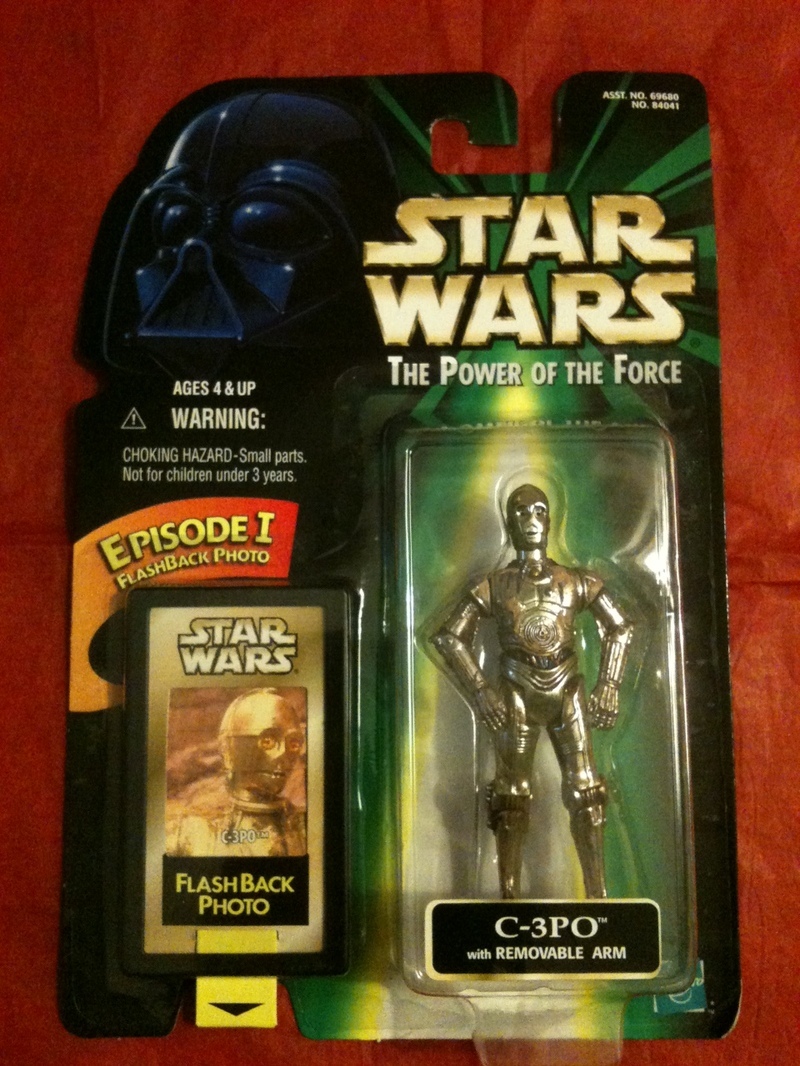 Star Wars C-3PO with Removable Arm Power of the Force (POTF2) (1995)