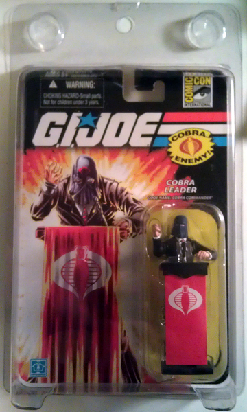 G.I. Joe Cobra Commander 25th Anniversary