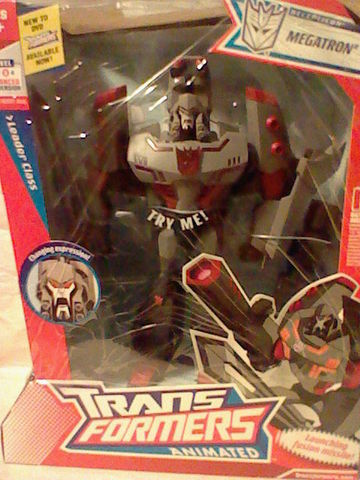 Transformers Earth Mode Megatron Animated
