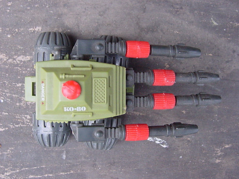 G.I. Joe Pac/Rats Machine Gun Classic Collection