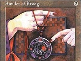 Magic The Gathering Amulet of Kroog Core Editions