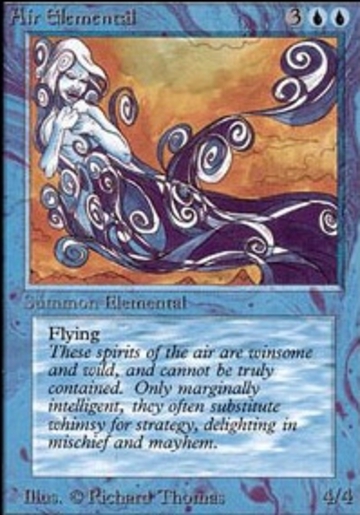 Magic The Gathering Air Elemental Online Only