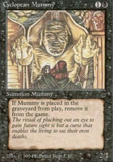 Magic The Gathering Cyclopean Mummy Online Only