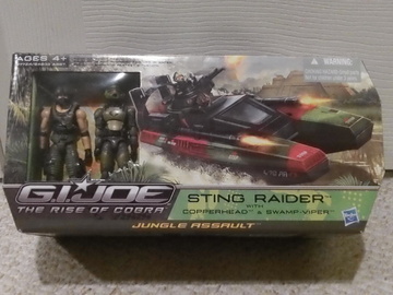 G.I. Joe Sting Raider with Copperhead & Swamp-Viper Rise of Cobra