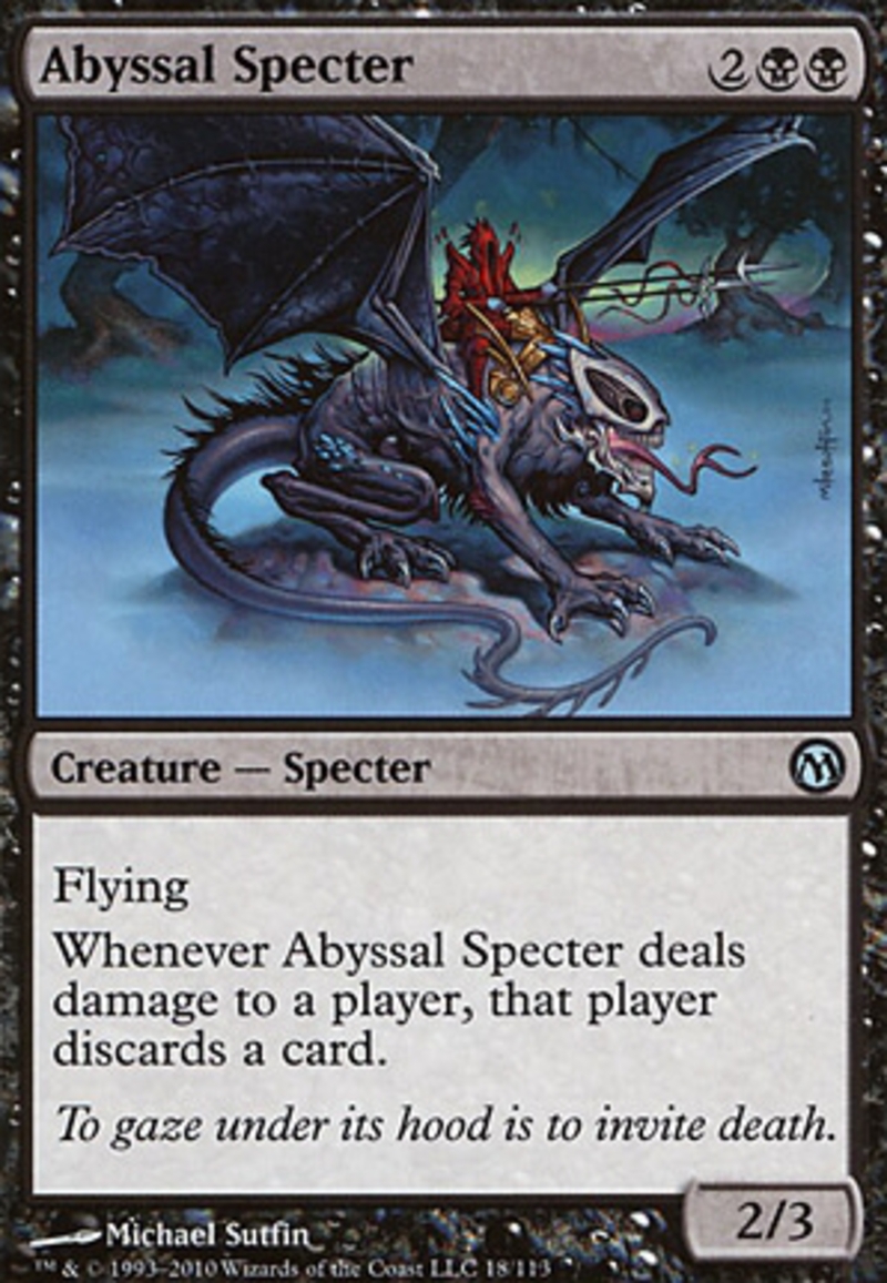 Magic The Gathering Abyssal Specter Other