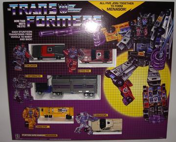 Transformers Menasor Generation 1