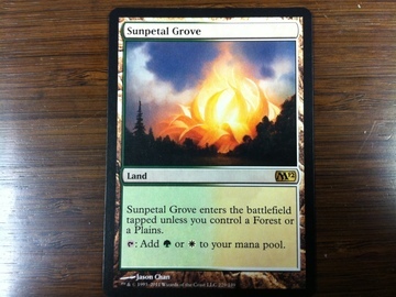 Magic The Gathering Sunpetal Grove Core Editions