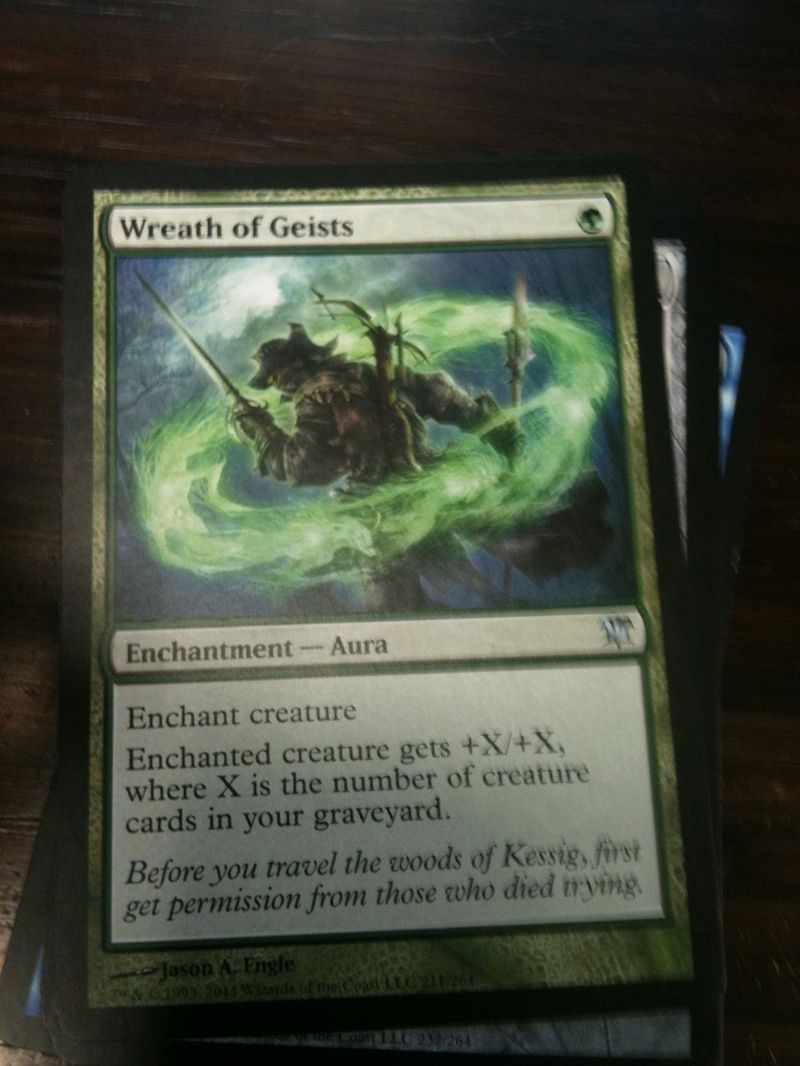 Magic The Gathering Wreath of Geists Innistrad