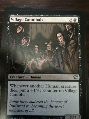 Magic The Gathering Village Cannibals Innistrad