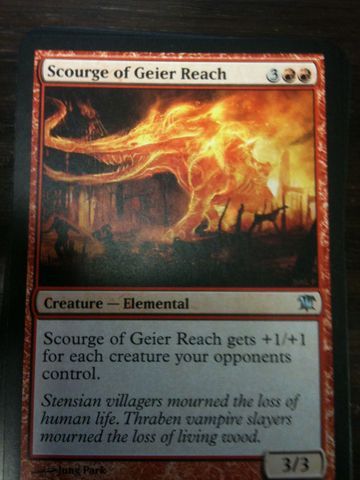 Magic The Gathering Scourge of Geier Reach Innistrad
