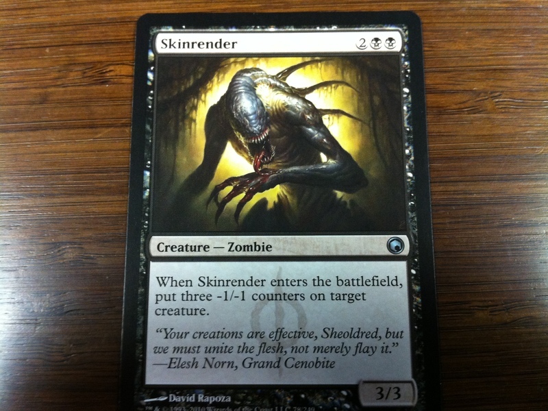 Magic The Gathering Skinrender Scars of Mirrodin
