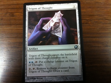 Magic The Gathering Trigon of Thought Scars of Mirrodin